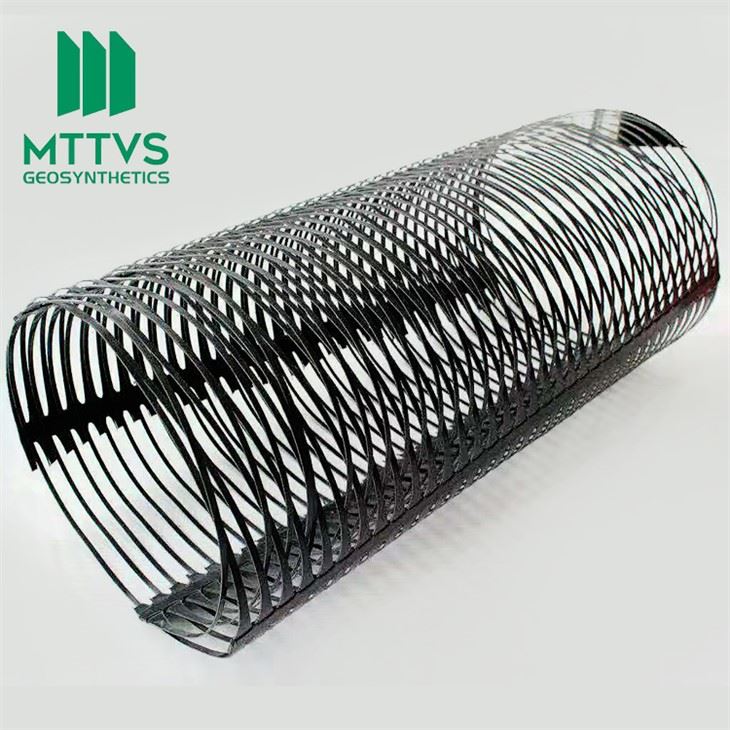 Unizxial tensile plastic geogrid
